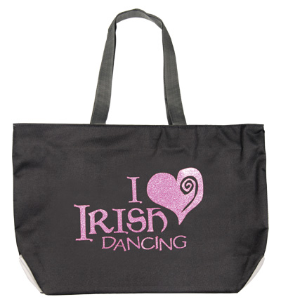 Tote Bag with Love Irish Dancing Design