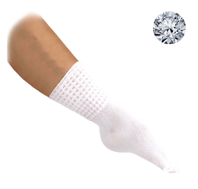 Small Diamantes - Ultra Low Poodle Socks