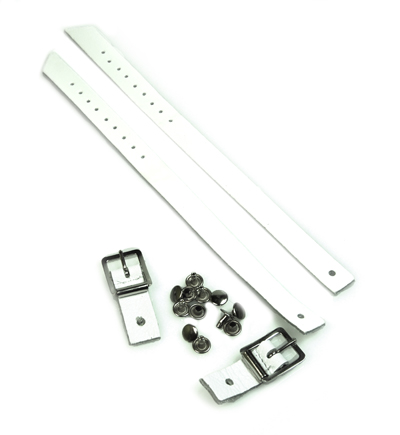 Jig Shoe Strap Replacement Kit - White